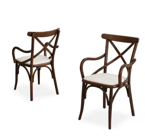 ÇAPRAZ THONET KOLLU SANDALYE